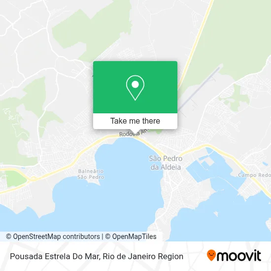 Pousada Estrela Do Mar map