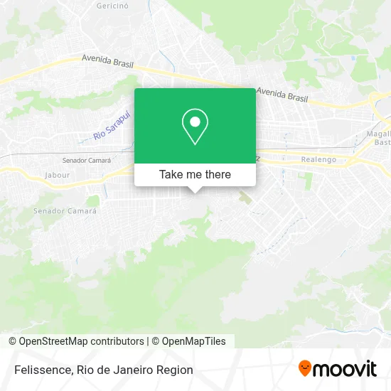 Felissence map