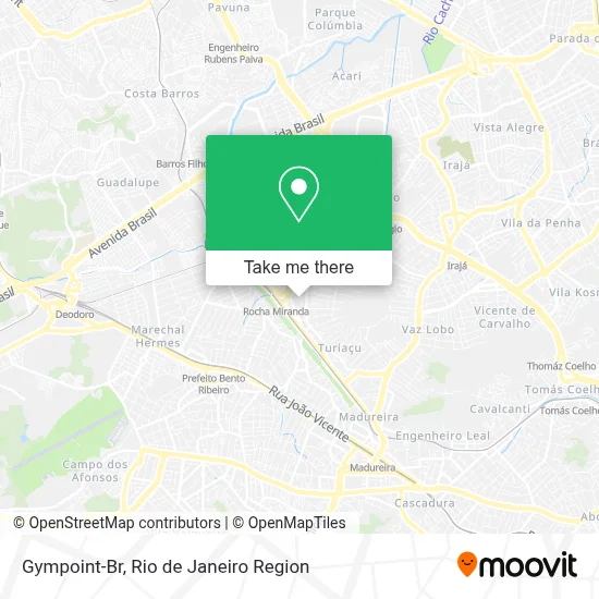 Gympoint-Br map