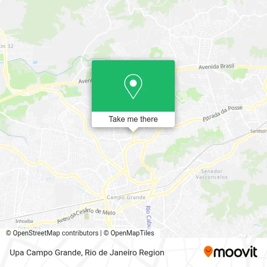 Upa Campo Grande map