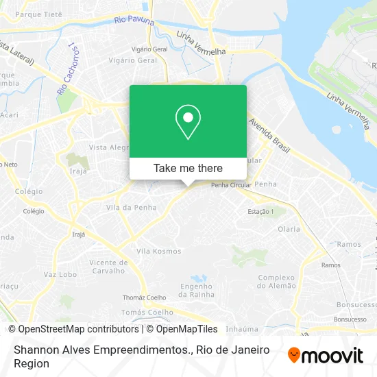 Shannon Alves Empreendimentos. map
