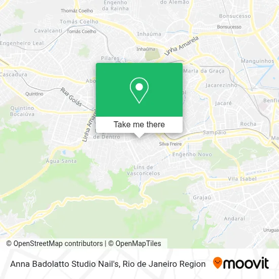 Anna Badolatto Studio Nail's map