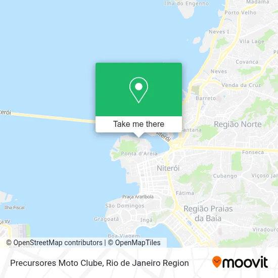 Precursores Moto Clube map