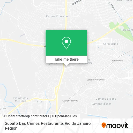 Subafo Das Carnes Restaurante map