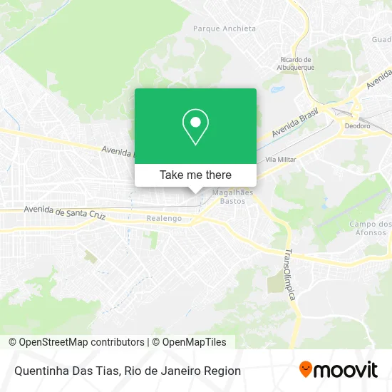 Quentinha Das Tias map