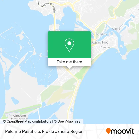 Palermo Pastifício map