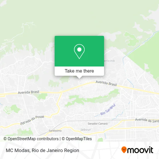 MC Modas map