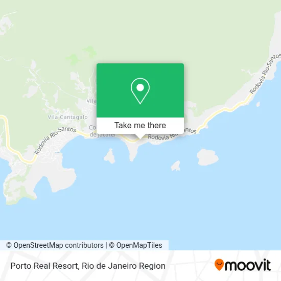 Porto Real Resort map