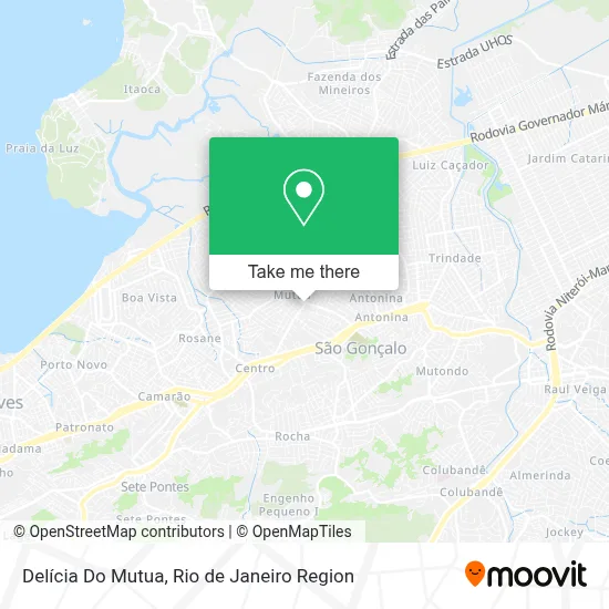 Delícia Do Mutua map