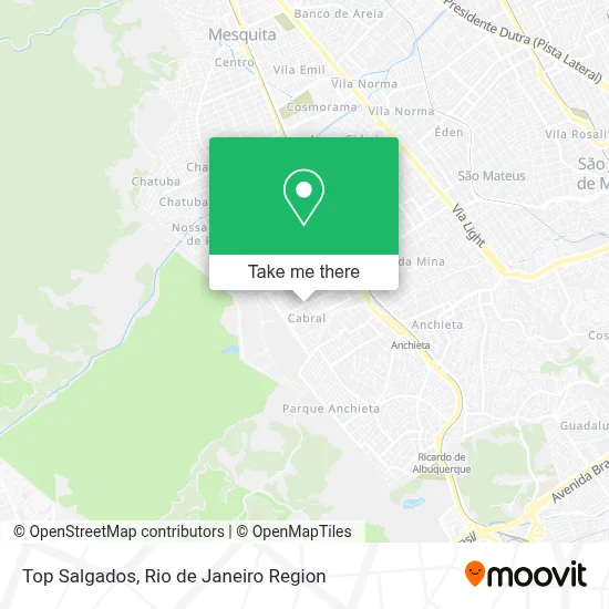 Top Salgados map