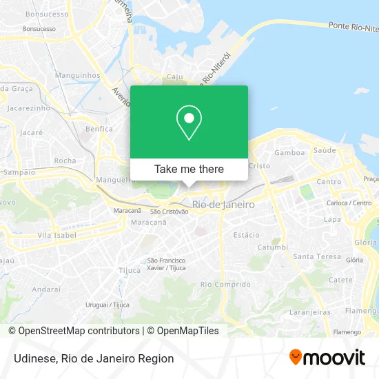 Udinese map