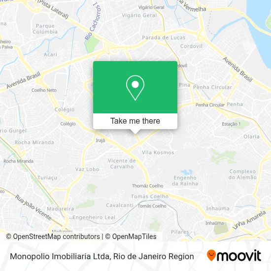 Monopolio Imobiliaria Ltda map