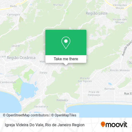 Igreja Videira Do Vale map