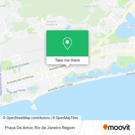Praça Da Amor map