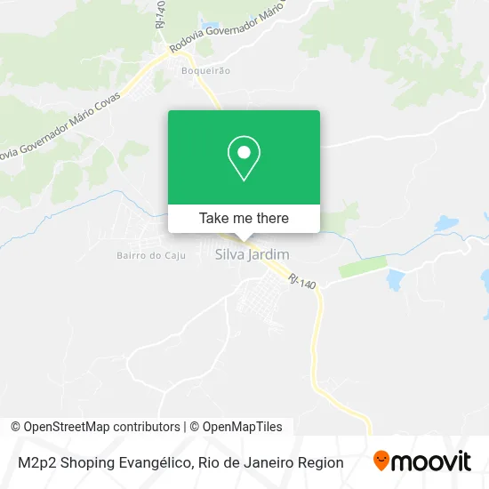 M2p2 Shoping Evangélico map