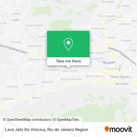 Lava Jato Do Vinicius map