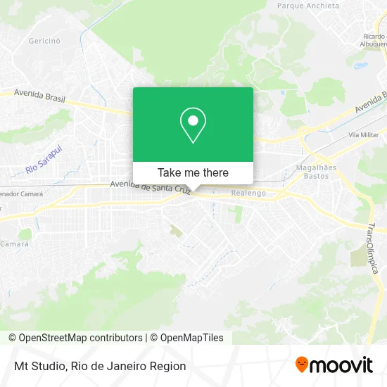Mt Studio map