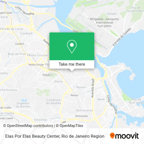 Elas Por Elas Beauty Center map