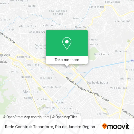 Rede Construir Tecnoforro map