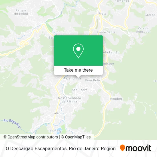 O Descargão Escapamentos map