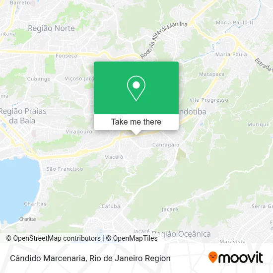 Cândido Marcenaria map
