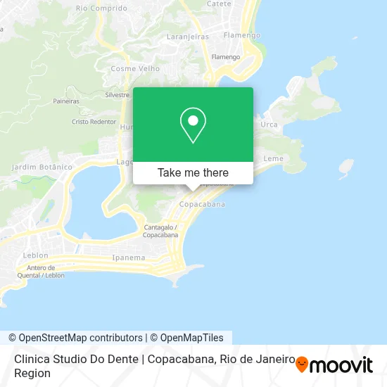 Clinica Studio Do Dente | Copacabana map