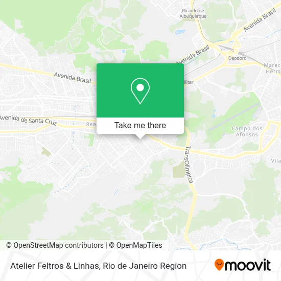 Atelier Feltros & Linhas map