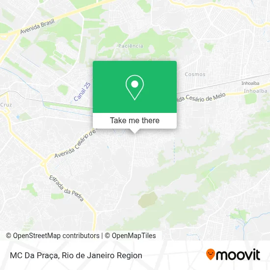 MC Da Praça map