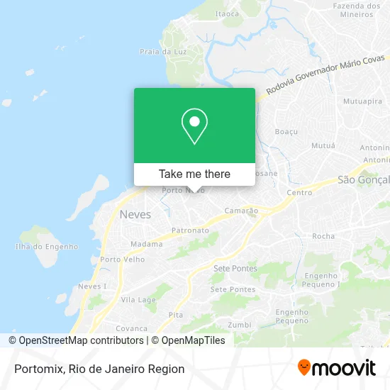 Portomix map