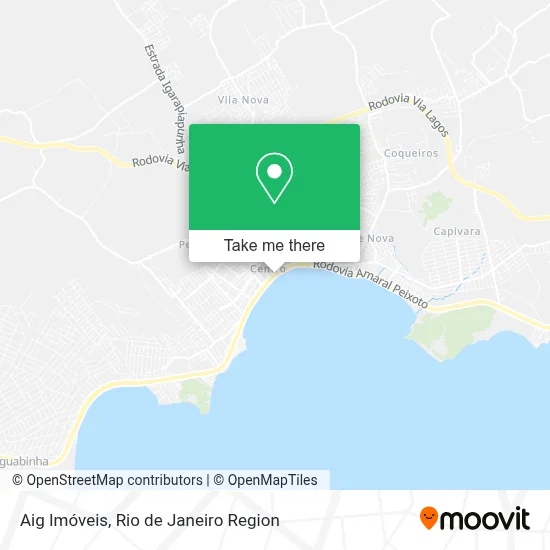 Aig Imóveis map