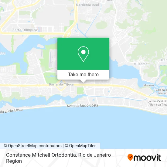 Constance Mitchell Ortodontia map