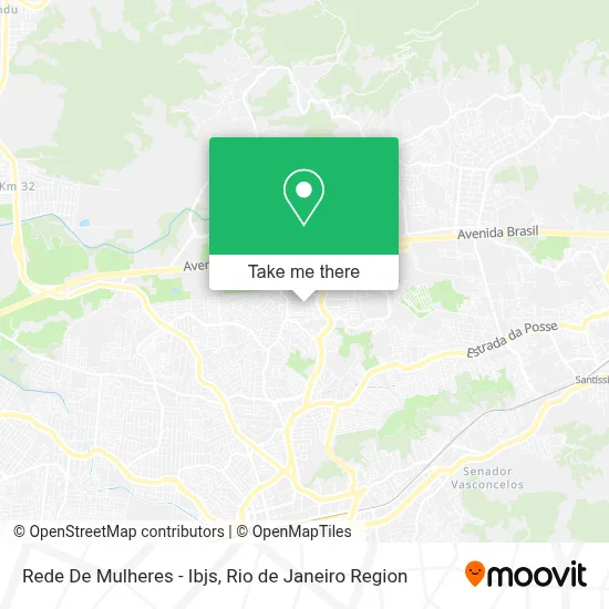 Rede De Mulheres - Ibjs map