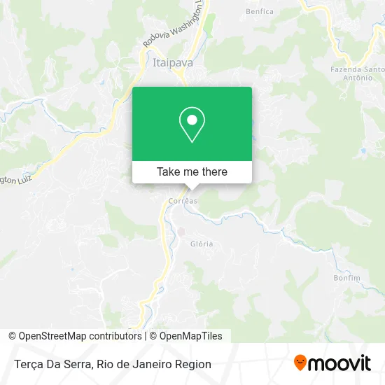 Terça Da Serra map