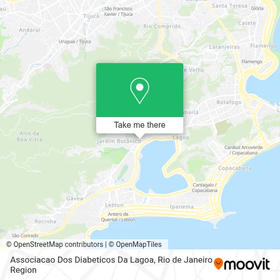 Associacao Dos Diabeticos Da Lagoa map