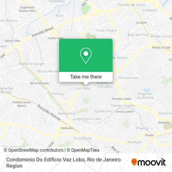 Condominio Do Edificio Vaz Lobo map