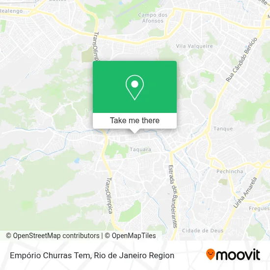Empório Churras Tem map