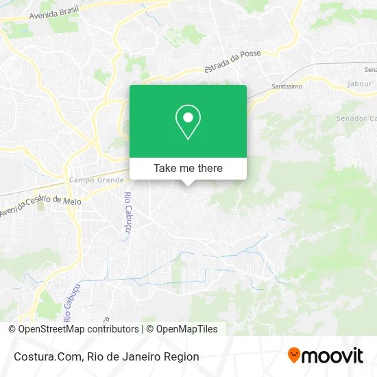 Costura.Com map