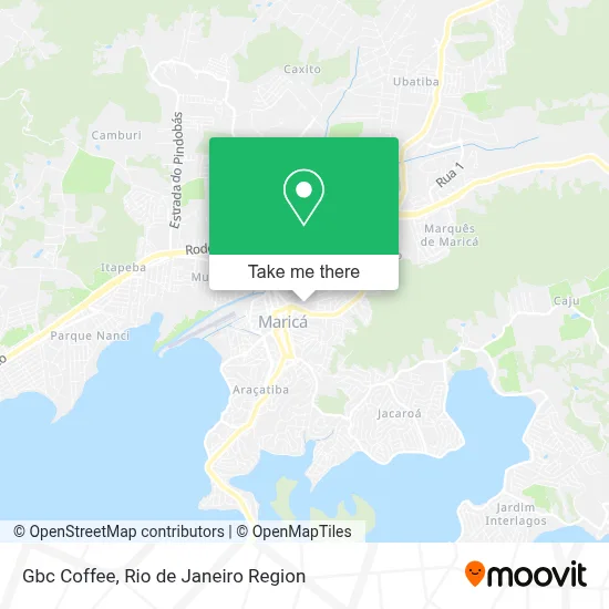 Gbc Coffee map