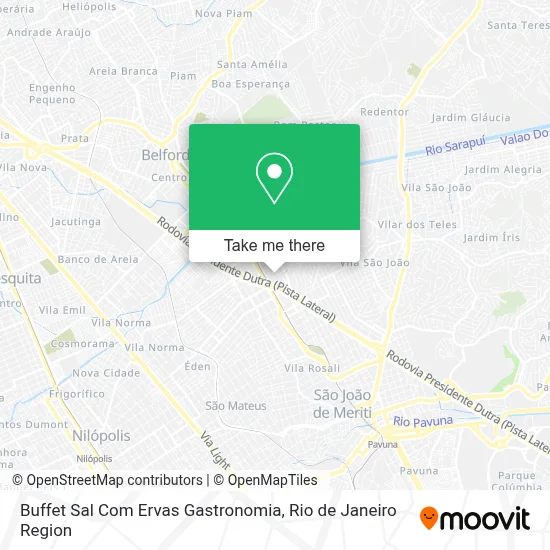 Buffet Sal Com Ervas Gastronomia map