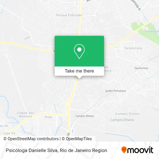 Psicóloga Danielle Silva map
