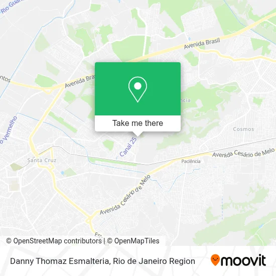Danny Thomaz Esmalteria map