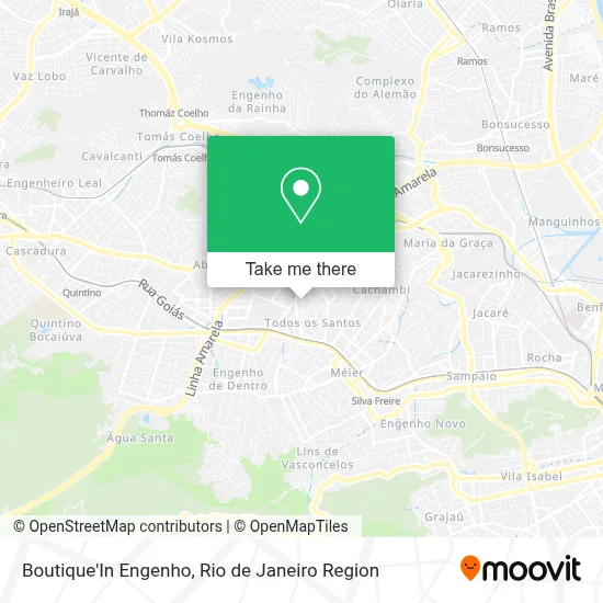 Boutique'In Engenho map