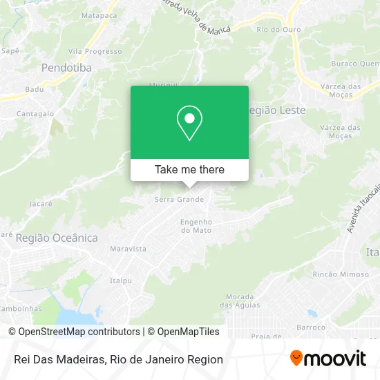 Rei Das Madeiras map