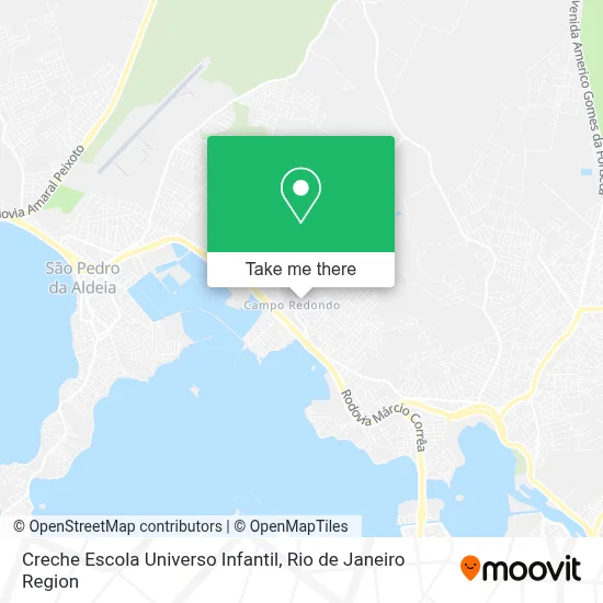 Creche Escola Universo Infantil map