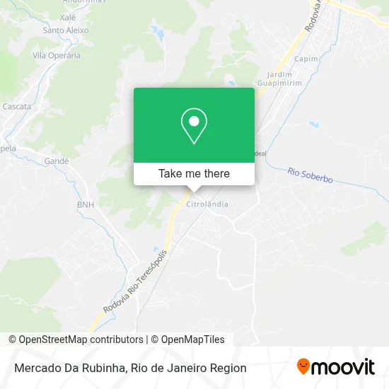 Mercado Da Rubinha map