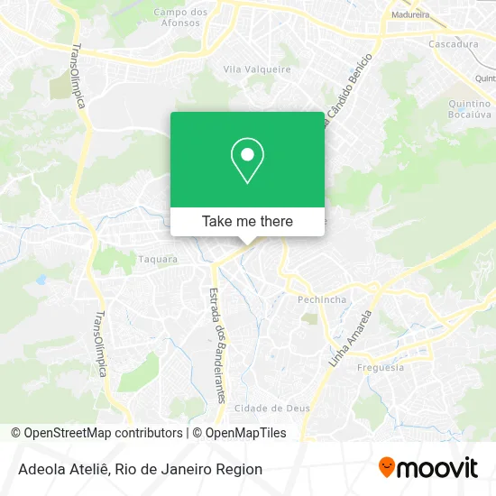 Adeola Ateliê map