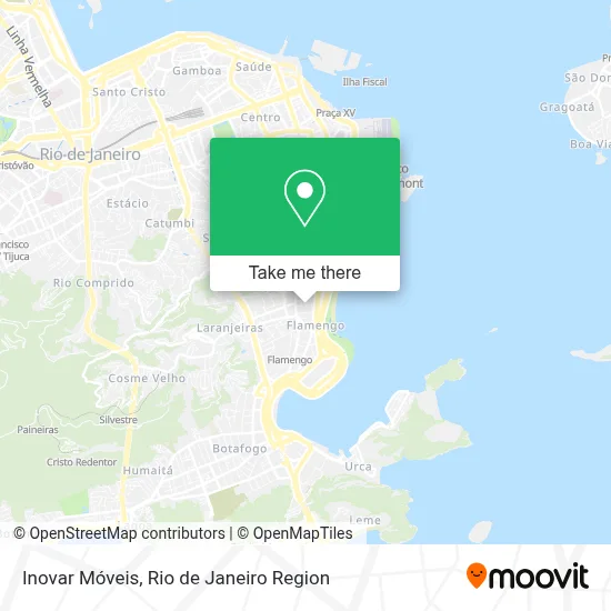 Inovar Móveis map