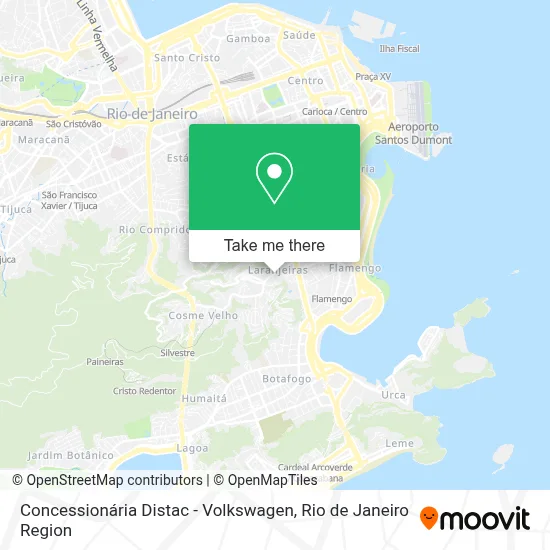 Concessionária Distac - Volkswagen map