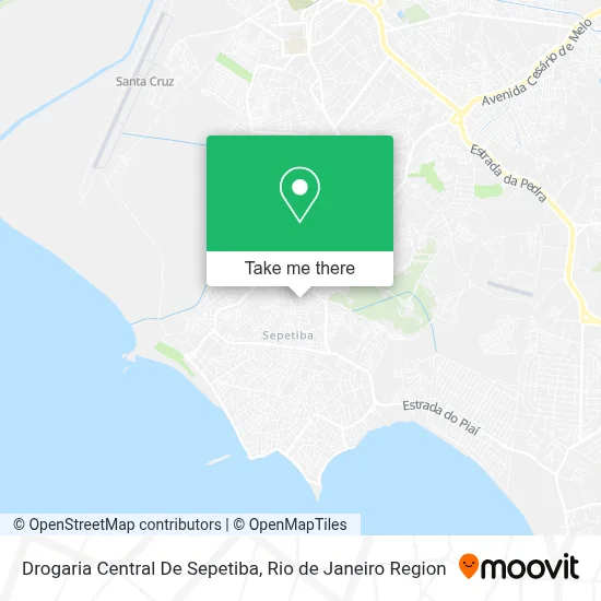 Drogaria Central De Sepetiba map