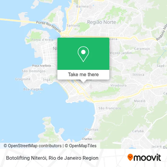 Botolifting Niterói map